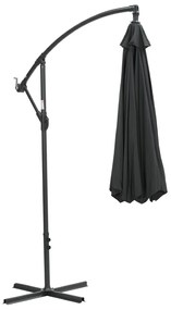 Garden Impressions Athene Zweefparasol Ø300 cm donker grijs