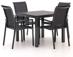 R&S Design Centallo/Fidenza 90cm dining tuinset 5-delig stapelbaar