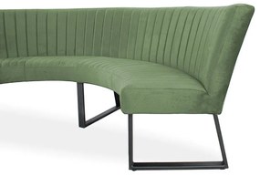 Eetkamerbank - Rondo - geschikt voor tafel 150 cm - stof Element lichtgroen 11