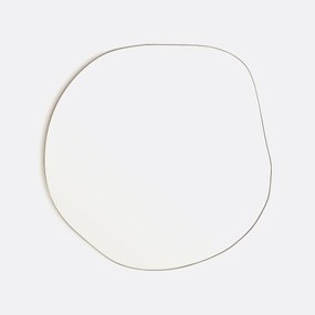 Organische vorm spiegel, lengte 80 cm, hoogte 80 cm, ORNICA