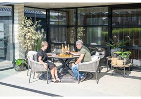 Garden Impressions Delvin tuinset 6-delig - Duuk tuintafel Ø150 cm