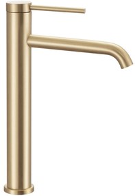 Wastafelkraan Rea Clif Gold Brush High