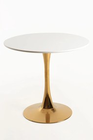 Kolio tafel 80 cm Gouden