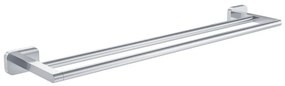 Eastbrook Asti messing handdoekbeugel dubbel chroom