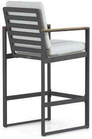 Barstoel Aluminium Grijs-antraciet Lifestyle Garden Furniture Faro