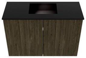 Mondiaz Joya 60cm toiletmeubel shadow met wastafel faye midden 1 kraangat urban