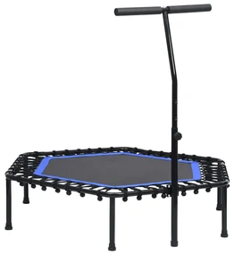 vidaXL Fitnesstrampoline met handgreep 122 cm