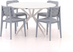 Diningset Forza | 4 personen | Tuinset aluminium | 5-delig | Kees Smit Tuinmeubelen