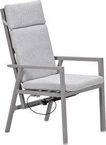 Garden Impressions Kasper tuinstoel verstelbaar - taupe