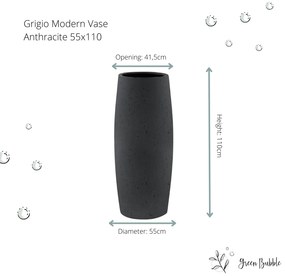 Vaas Grigio Modern Antraciet