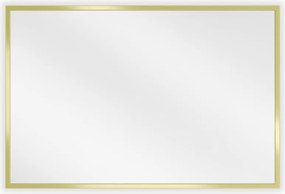 Mexen Loft rechthoekige badkamer spiegel 60 x 40 cm, gouden frame - 9852-060-040-000-50