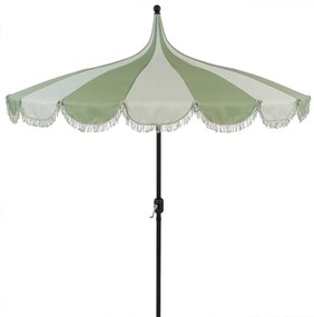 Edelman Rissy parasol licht groen - Ø220 x 238 cm