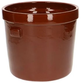 Bloempot 'Prado', aardewerk, terracotta Ø 21