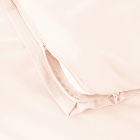 Dekbedovertrek met rits in effen katoen, Scénario