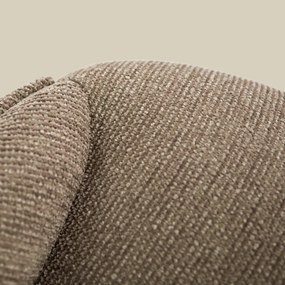 Taupe Fauteuil Met Ronde Rugleuning