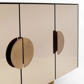 Kare Design Lunar Design Dressoir Spiegel En Marmer - 160x45x80cm.