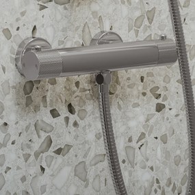 Saniclear Talpa Curved opbouw douchethermostaat chroom