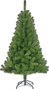 Black Box Charlton kunstkerstboom - 120 cm - groen - Diameter 76 cm - 220 tips - metalen voet