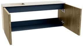 Mondiaz Joya DLux 100cm toiletmeubel dusk met wastafel faye links 1 kraangat meli
