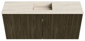 Mondiaz Joya DLux 90cm toiletmeubel shadow met wastafel faye midden zonder kraangat meli