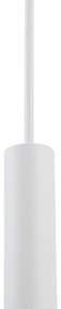 Modern railsysteem met 6 hanglampen wit 1-fase - Slimline Keno G9 Binnenverlichting Lamp