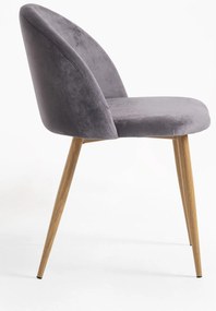 Vint Fluwelen Stoel