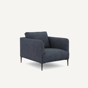 Fauteuil in katoen en linnen Oscar design E. Gallina