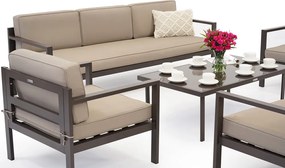 Porto Coffee 8 bronzen Garden Point luxe tuinset