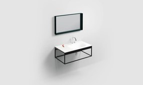 Clou Look at Me spiegel 90x50cm zwart mat
