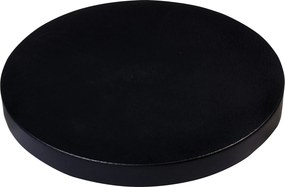Nature planttrolley met 4 wielen - antraciet - Diameter 29 x H4cm