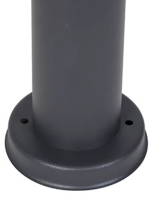 Smart buitenlamp paal antraciet 45 cm incl. Wifi P45 - Rox