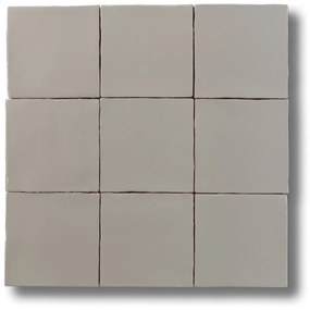Hoogglans Handvorm Wandtegel 13x13 Cm Baltimore Creme RBT66