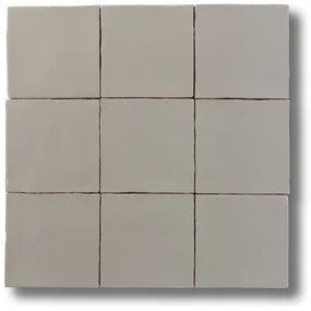 Hoogglans Handvorm Wandtegel 13x13 Cm Baltimore Creme RBT66