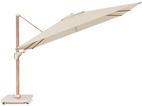 Platinum Challenger zweefparasol 2.6x3.5m T2 premium (excl.voet) champagne