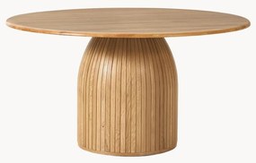 Ronde eettafel Nelly met groefstructuur, verschillende formaten