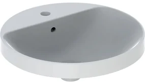 Geberit Variform opbouwwastafel rond 48cm met overloop wit 500.704.01.2