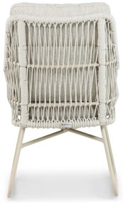 Tuinset 4 personen 180 cm Aluminium/rope Taupe Lifestyle Garden Furniture Vicente/Camila