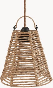 Handgeweven rotan hanglampkap Fini