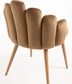 Set 4 Hand Fluwelen Stoelen