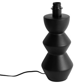 Design tafellamp zwart keramiek 16 cm - Alisia Design rond Binnenverlichting Lamp