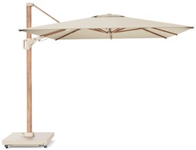 Platinum Challenger zweefparasol T2 premium 3.5x2.6m champagne
