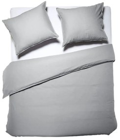 Dixxius Casual Dekbedovertrek Light Grey – Bij Swiss Sense
