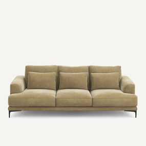 4-zits sofa in stonewashed fluweel, Marsile