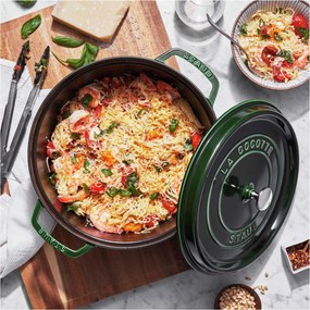 Staub La Cocotte Cocotte 28 cm / 6,75 l, Rond, Basilicum - La Cocotte - Staub