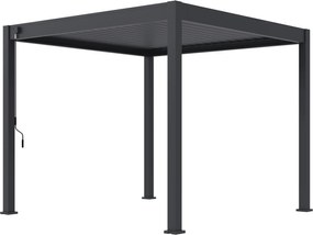 Venus Comfort overkapping - 300x300 cm - antraciet