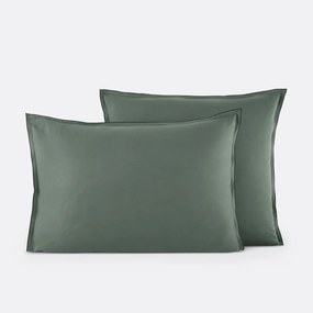 Kussensloop in gewassen katoensatijn van 118 draden, Victor uni