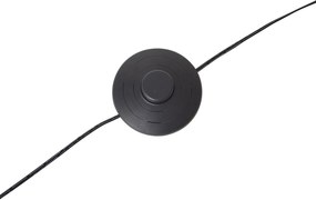 Design booglamp goud incl. LED 3-staps dimbaar - Anello