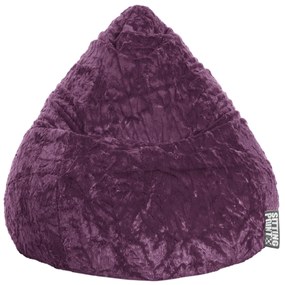 Kinder Zitzak BeanBag Fluffy XL - Aubergine