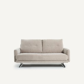 2-zitsbank in chenille fluweel, Delicato