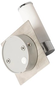 Moderne badkamer wandlamp chroom IP44 - Bath